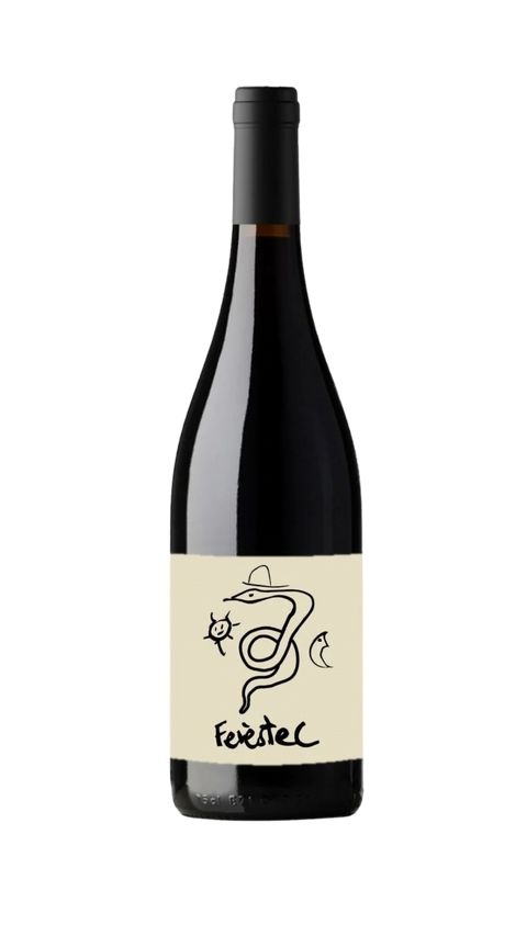 Flaske Feréstec 2023, naturvin på Merlot med karbonisk maceration fra La Natural, Alt Empordà