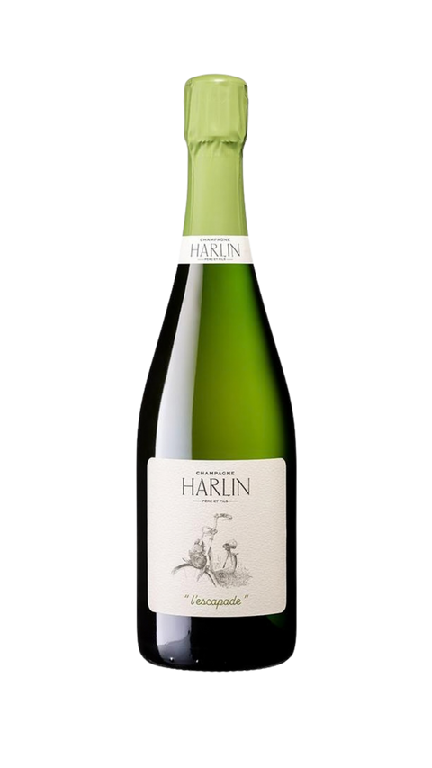 Flaske les sentes de Mareuil, blanc de noirs champagne fra Harlin Père et Fils, Mareuil-le-Port