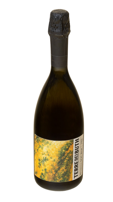 Flaske Prosecco DOC Spumante Brut fra Terre dei Buth, økologisk og vegansk, Treviso, Veneto